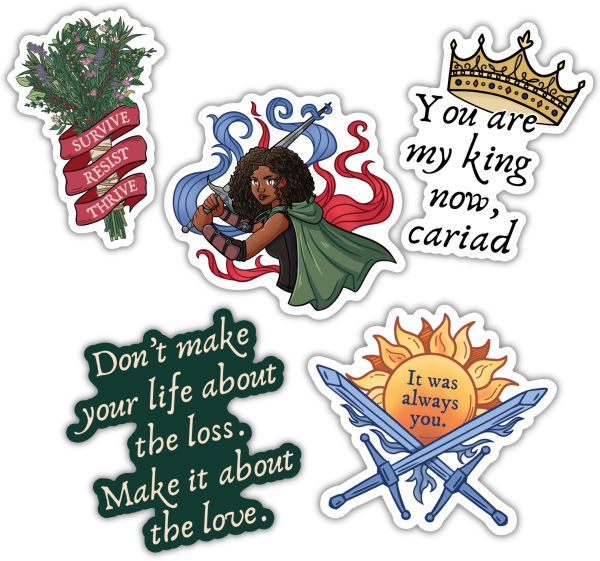 The Legendborn Cycle 5-Sticker Pack