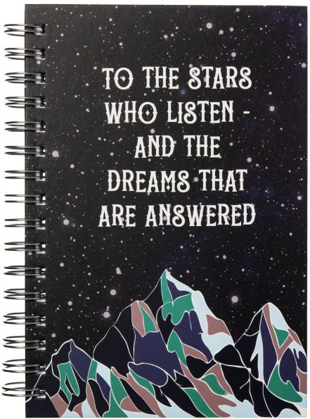 Court of Thorns And Roses To The Stars Who Listen Spiral Notebook ACOTAR