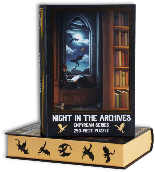 Fourth Wing Night in the Archives 250-Piece Puzzle