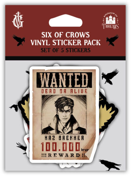 Six of Crows Vinyl Sticker Pack