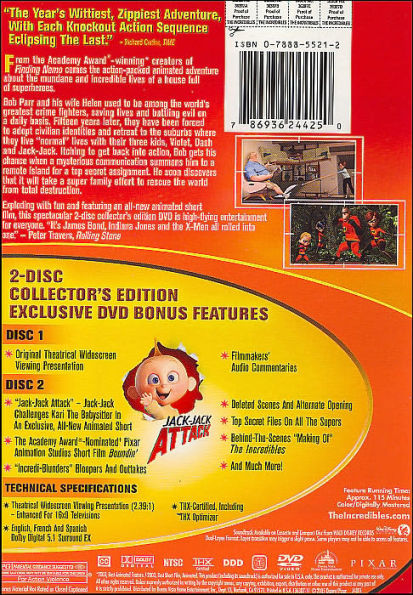 The Incredibles [WS] [2 Discs]