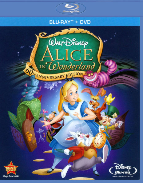 Alice in Wonderland [60th Anniversary Edition] [2 Discs] [Blu-ray/DVD]