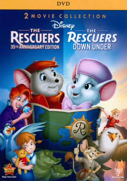The Rescuers: 35th Anniversary Edition/The Rescuers Down Under [2 Discs]