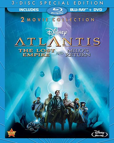 Atlantis: The Lost Empire/Atlantis: Milo's Return [3 Discs] [Blu-ray/DVD]