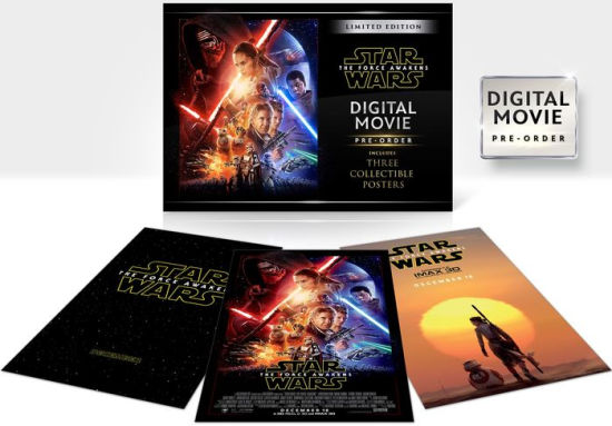 Star Wars Episode VII: The Force Awakens (Digital Movie Pre-Order)