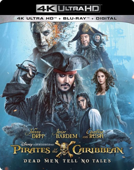Pirates of the Caribbean: Dead Men Tell No Tales [4K Ultra HD Blu-ray/Blu-ray]