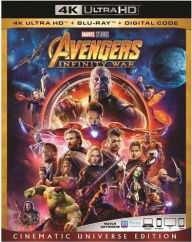 Title: Avengers: Infinity War [Includes Digital Copy] [4K Ultra HD Blu-ray/Blu-ray]