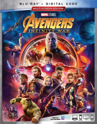 Title: Avengers: Infinity War [Includes Digital Copy] [Blu-ray]