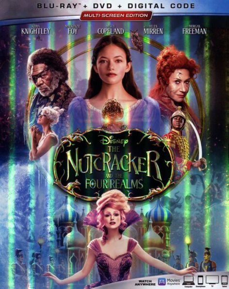 The Nutcracker and the Four Realms [Includes Digital Copy] [Blu-ray/DVD]
