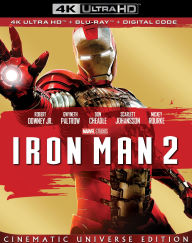 Title: Iron Man 2 [Includes Digital Copy] [4K Ultra HD Blu-ray/Blu-ray]