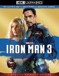 Title: Iron Man 3 [Includes Digital Copy] [4K Ultra HD Blu-ray/Blu-ray]