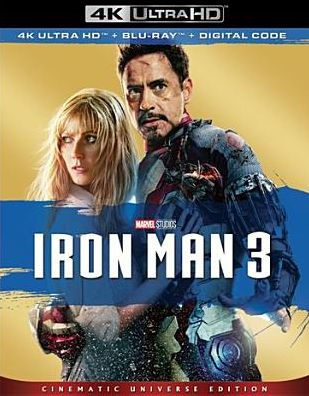 Iron Man 3 [Includes Digital Copy] [4K Ultra HD Blu-ray/Blu-ray]