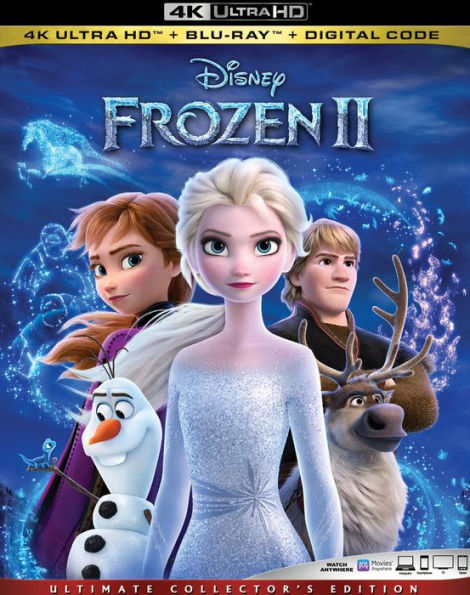 Frozen II [Includes Digital Copy] [4K Ultra HD Blu-ray/Blu-ray]