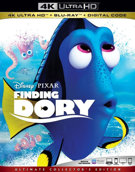 Finding Dory [Includes Digital Copy] [4K Ultra HD Blu-ray/Blu-ray]