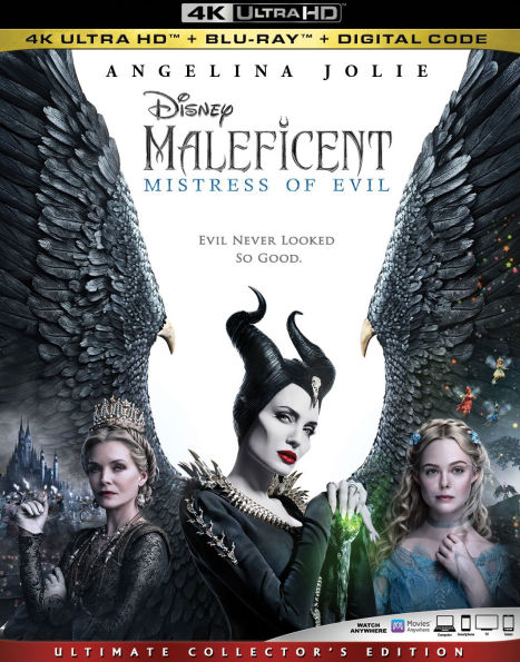 Maleficent: Mistress of Evil [Includes Digital Copy] [4K Ultra HD Blu-ray/Blu-ray]