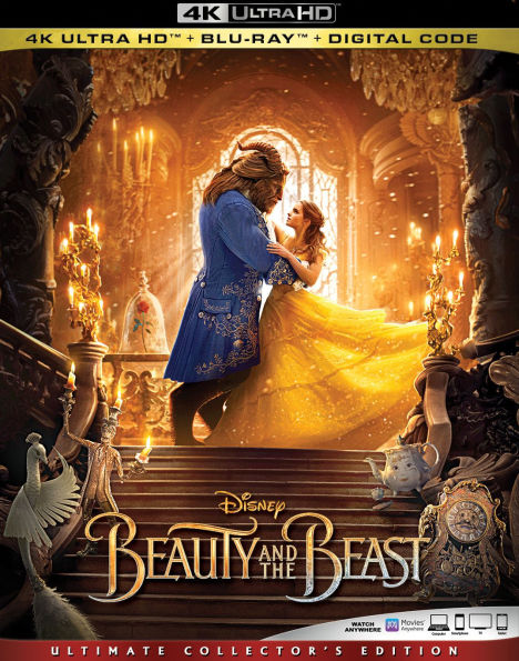 Beauty and the Beast [Includes Digital Copy] [4K Ultra HD Blu-ray/Blu-ray]