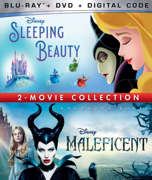 Sleeping Beauty and Maleficent 2-Movie Collection [Includes Digital Copy] [Blu-ray/DVD]