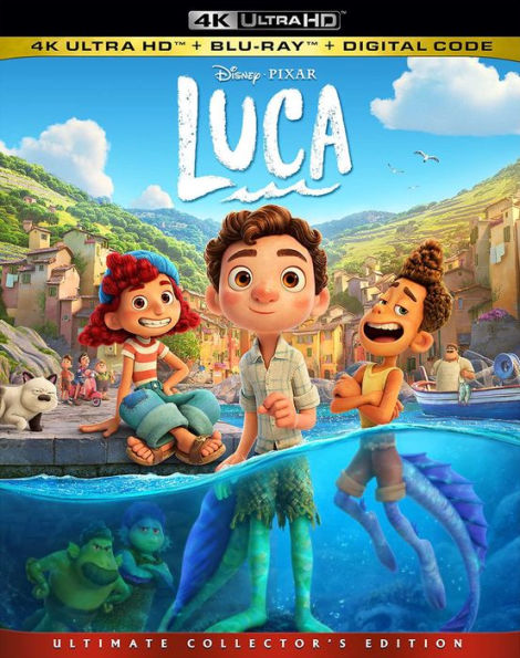 Luca [Includes Digital Copy] [4K Ultra HD Blu-ray/Blu-ray]
