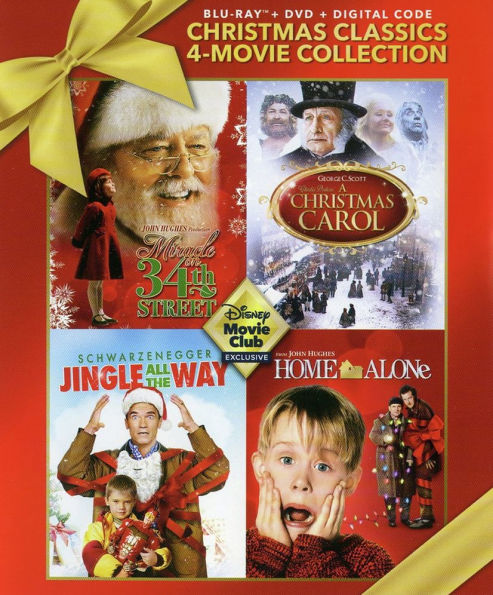 Disney Movie Club Christmas Classics Four Movie Collection [Blu-ray]