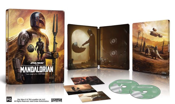 The Mandalorian: The Complete First Season [SteelBook] [Collector's Edition] [4K Ultra HD Blu-ray]