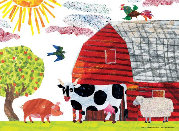 Eric Carle 24 Piece Around the Farm Puzzle