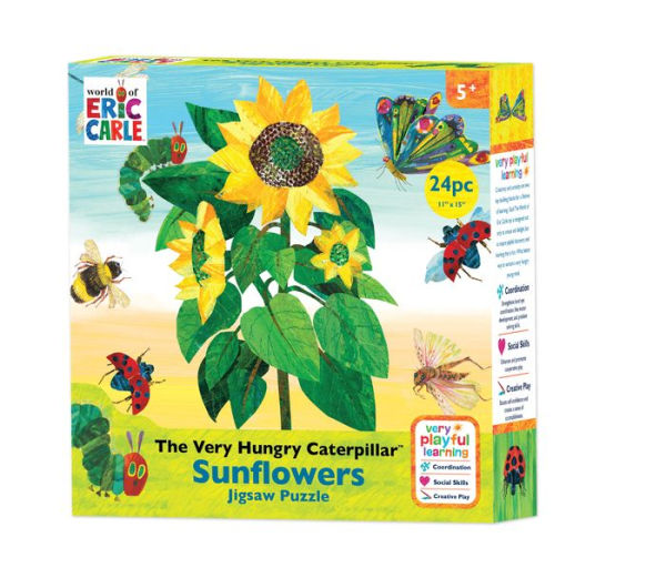 Eric Carle 24 Piece Sunflowers Puzzle