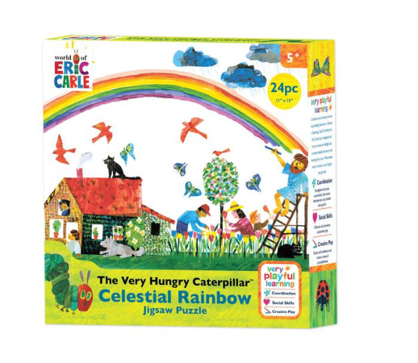 Eric Carle 24 Piece Celestrial Rainbow Puzzle