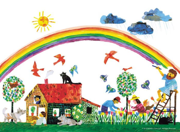 Eric Carle 24 Piece Celestrial Rainbow Puzzle