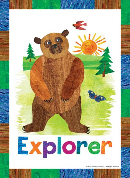 Eric Carle Explorer Bear 24 pc Puzzle