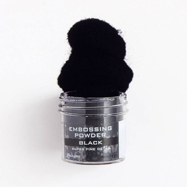 Black Embossing Powder