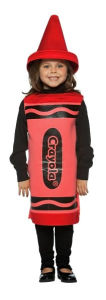 Title: Red Crayola Crayon Child Costume: Size 4-6X