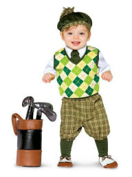 Future Golfer Infant/Toddler Costume: Size Toddler (3-4T)