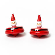 Title: Santa Spinner Top