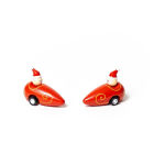 Alternative view 7 of Pullback Santa in Sleigh