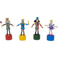 Title: Nutcracker Push Puppets