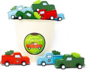 Alternative view 2 of RETRO PICKUP W/ XMAS TREE PULLBACKS ASSORTMENT