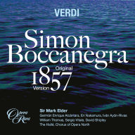 Title: Verdi: Simon Boccanegra (Original 1857 Version), Artist: Halle Orchestra