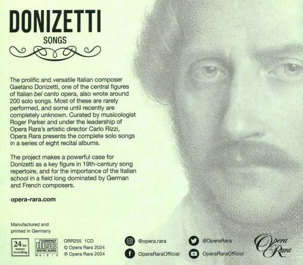 Donizetti: Songs Vol. 2