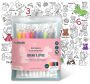 Sugar & Spice Reusable Silicone Colouring Placemat by HeyDoodle