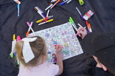 Alternative view 3 of Sugar & Spice Reusable Silicone Colouring Placemat by HeyDoodle