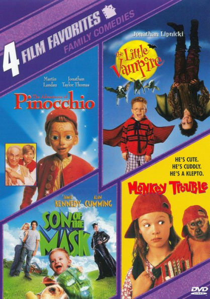 Family Comedies: 4 Film Favorites [2 Discs]
