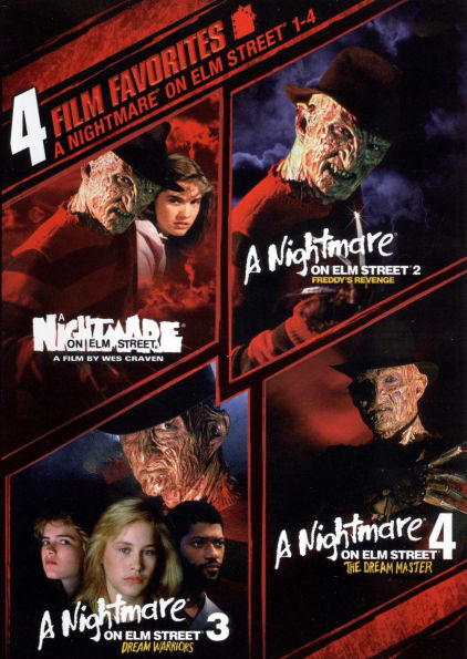 A Nightmare on Elm Street 1-4: 4 Film Favorites [2 Discs]