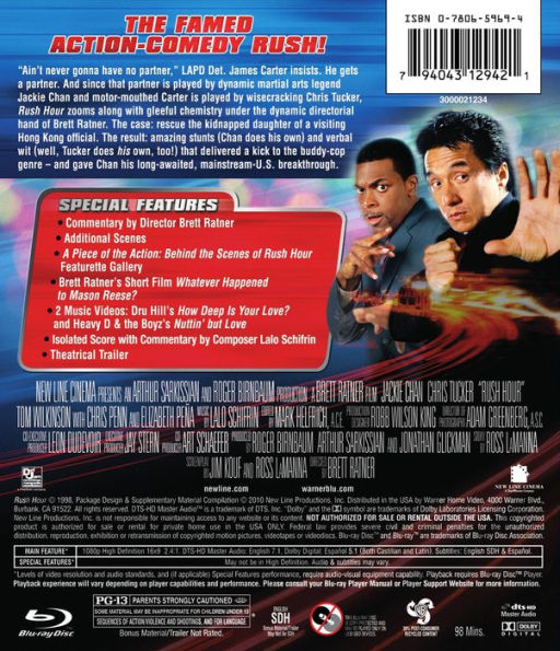 Rush Hour 1 & 2 (dvd) : Target