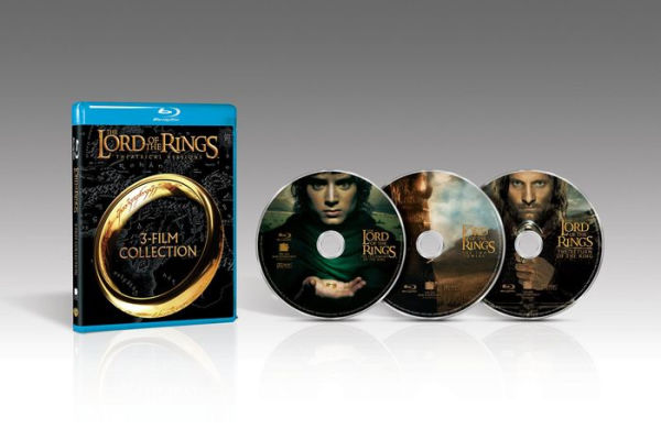 The Lord of the Rings: 3-Film Collection [Theatrical Versions] [Blu-ray]