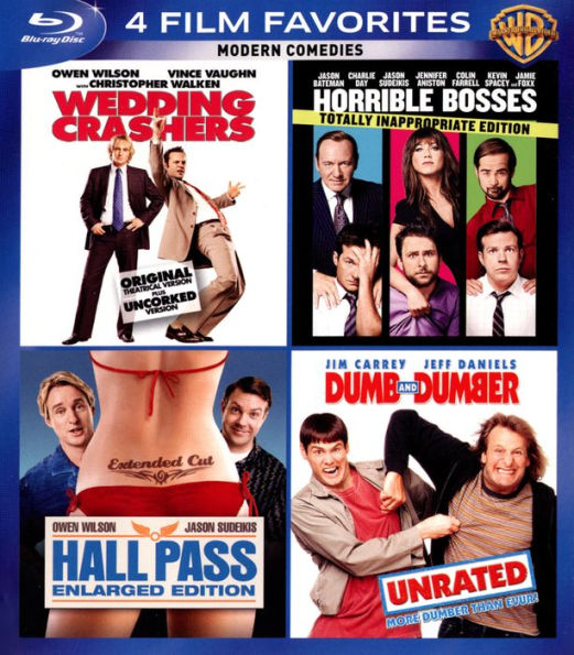 Modern Comedies: 4 Film Favorites [4 Discs] [Blu-ray]