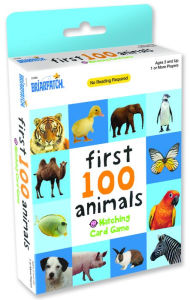 First 100 Animals Matching Card Game