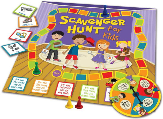 Scavenger Hunt For Kids Board Game 