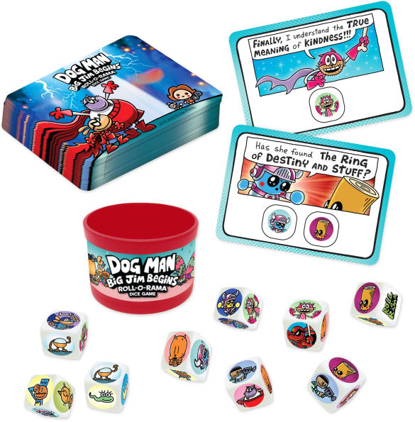 Dog Man Big Jim Begins Dice Game