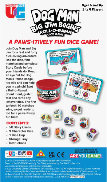 Dog Man Big Jim Begins Dice Game