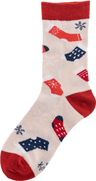 He Sees You When You're Drinking Holiday Socks
